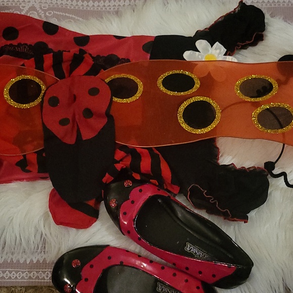 Lady Bug 🐞 costume 5 piece set great quality - Picture 10 of 14